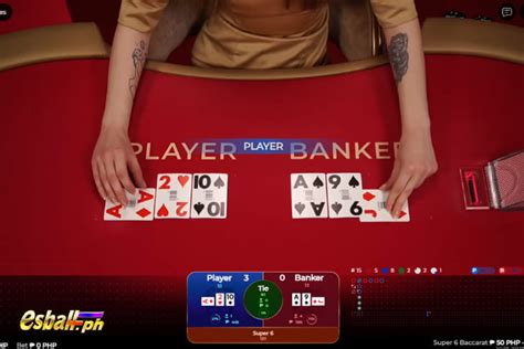 baccarat super 6 strategies|Super 6 Baccarat .